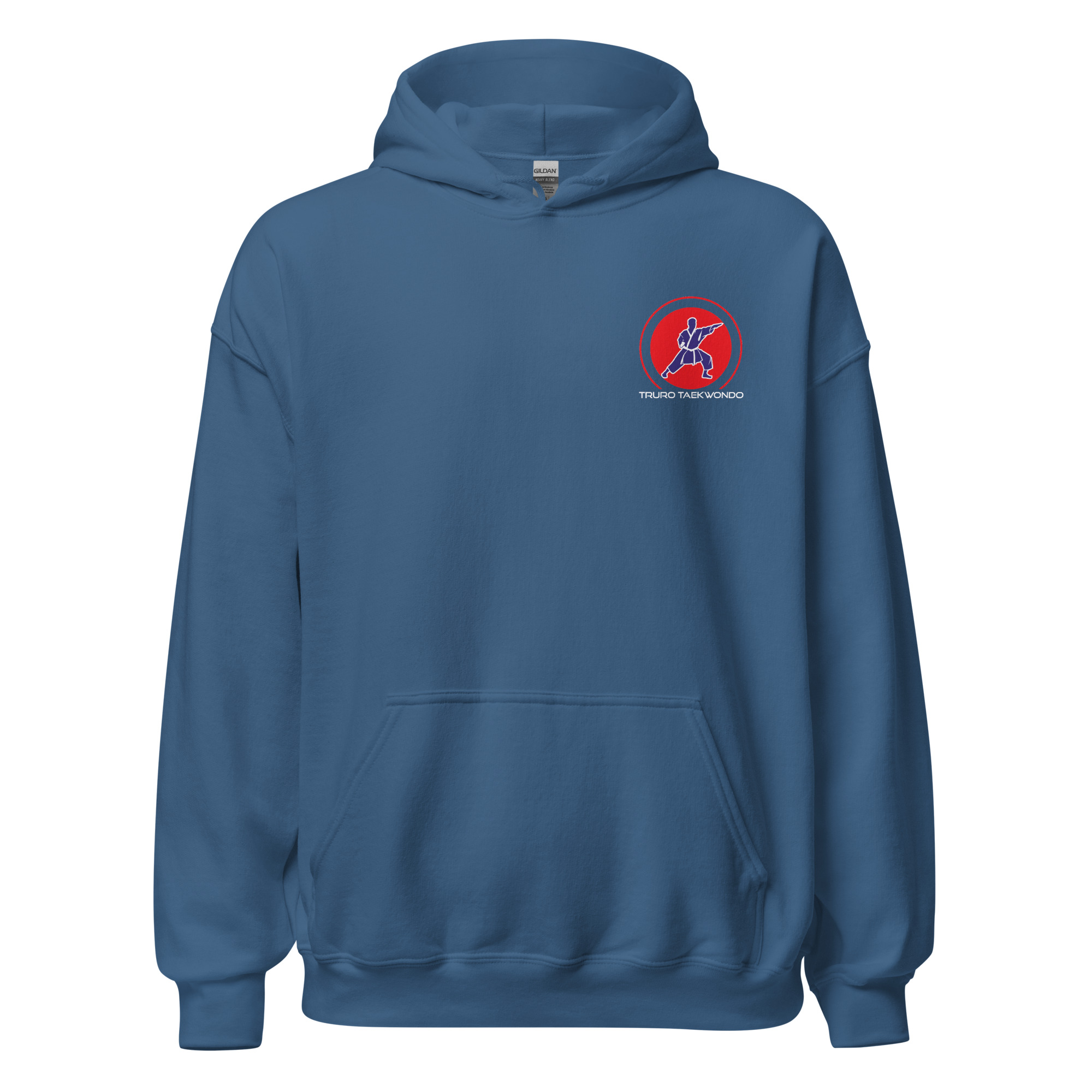 Indigo Blue Hoodie - Front