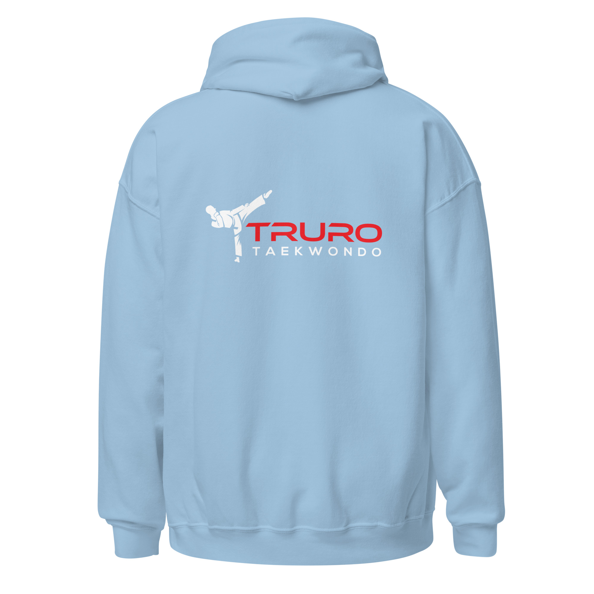 Light Blue Hoodie - Back