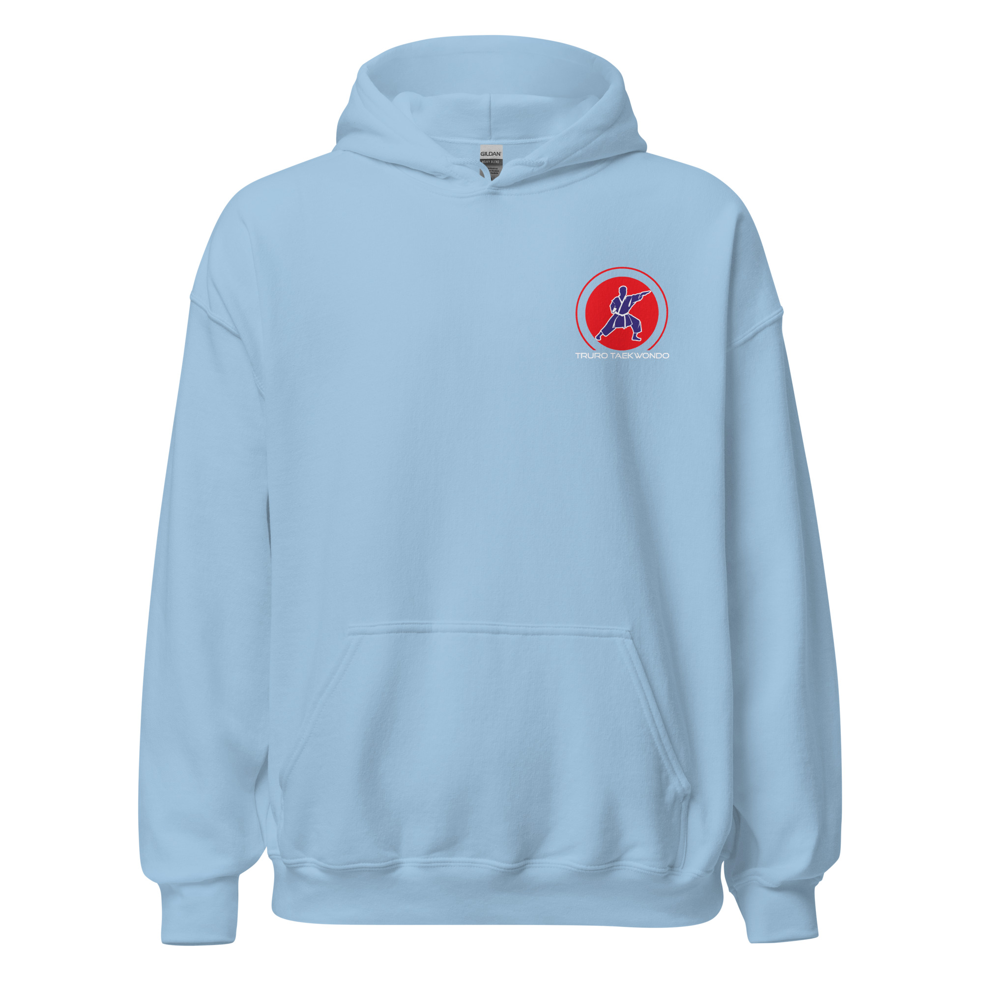 Light Blue Hoodie - Front