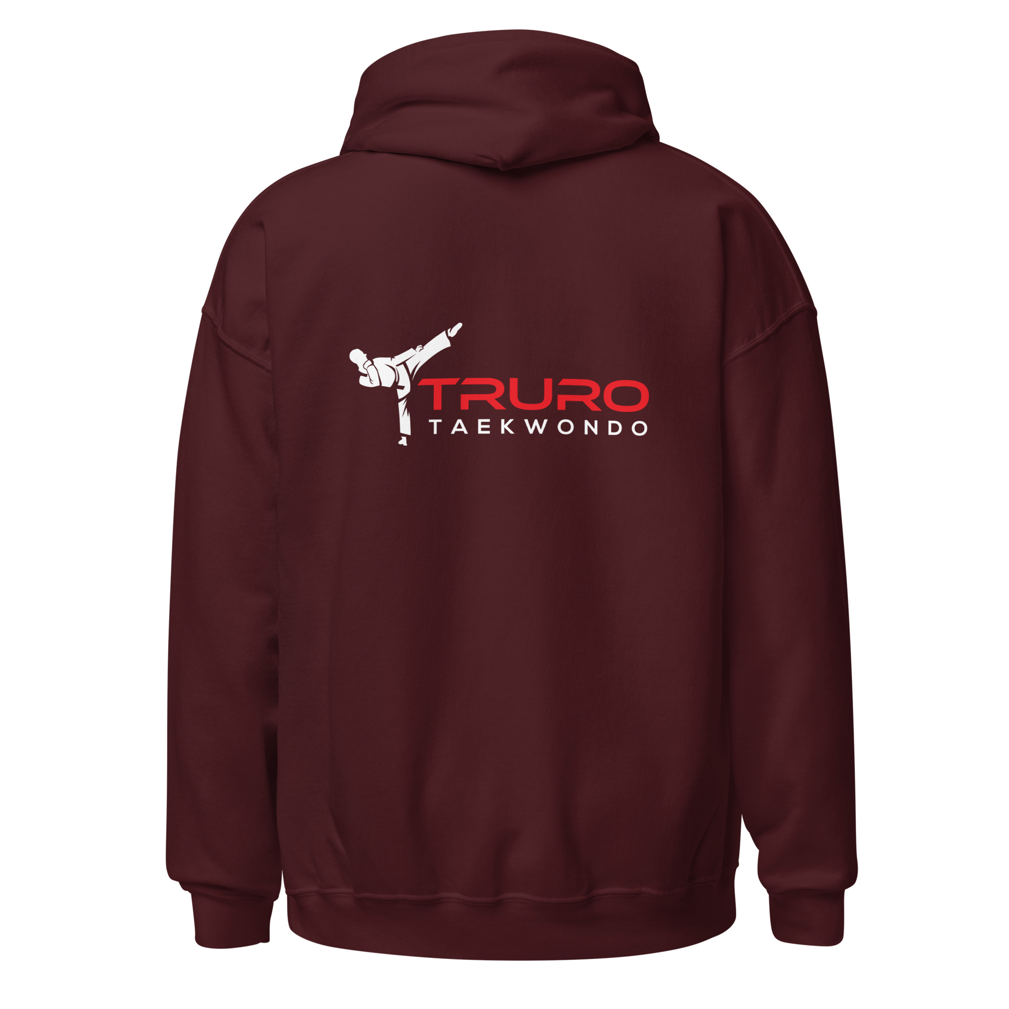Maroon Hoodie - Back