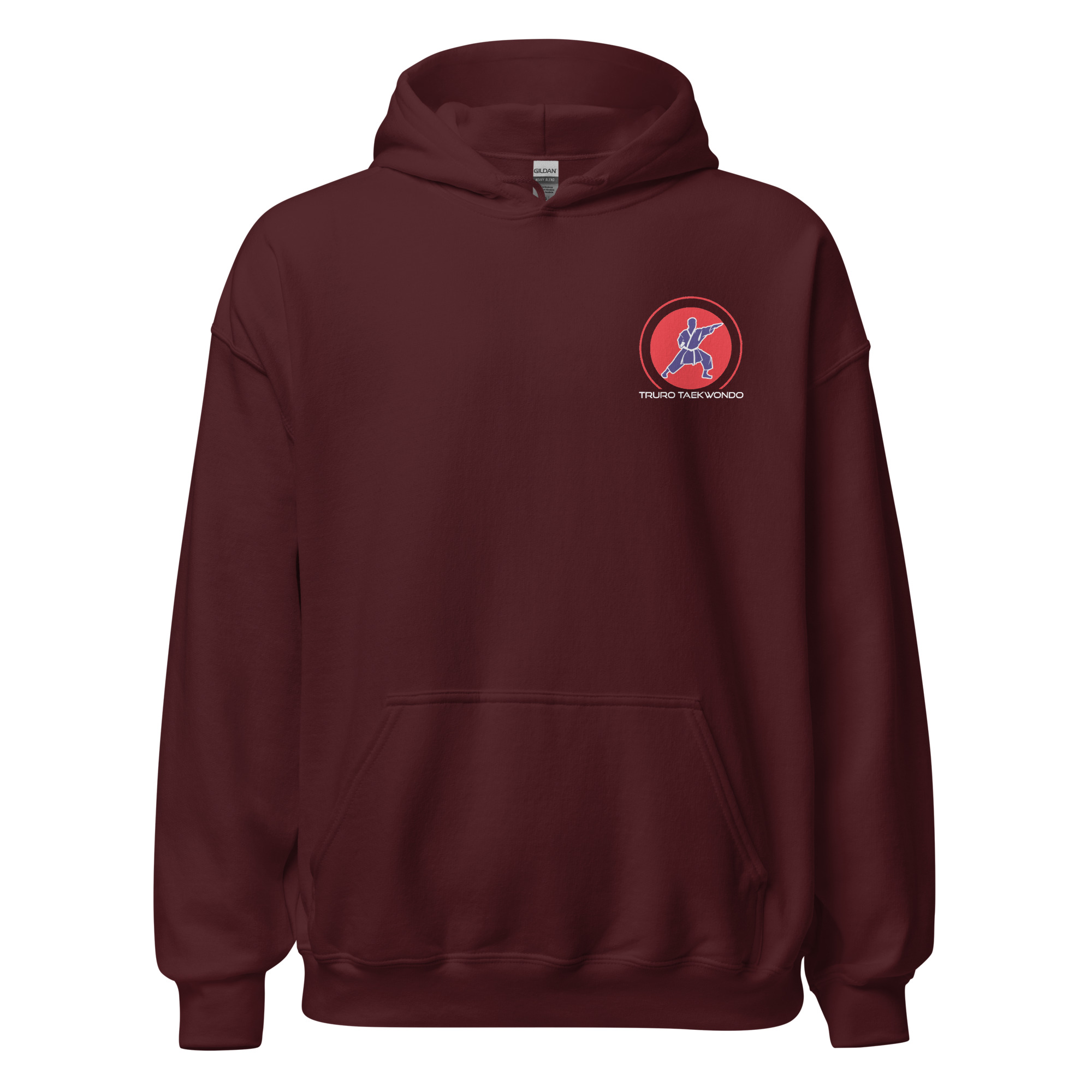 Maroon Hoodie - Front