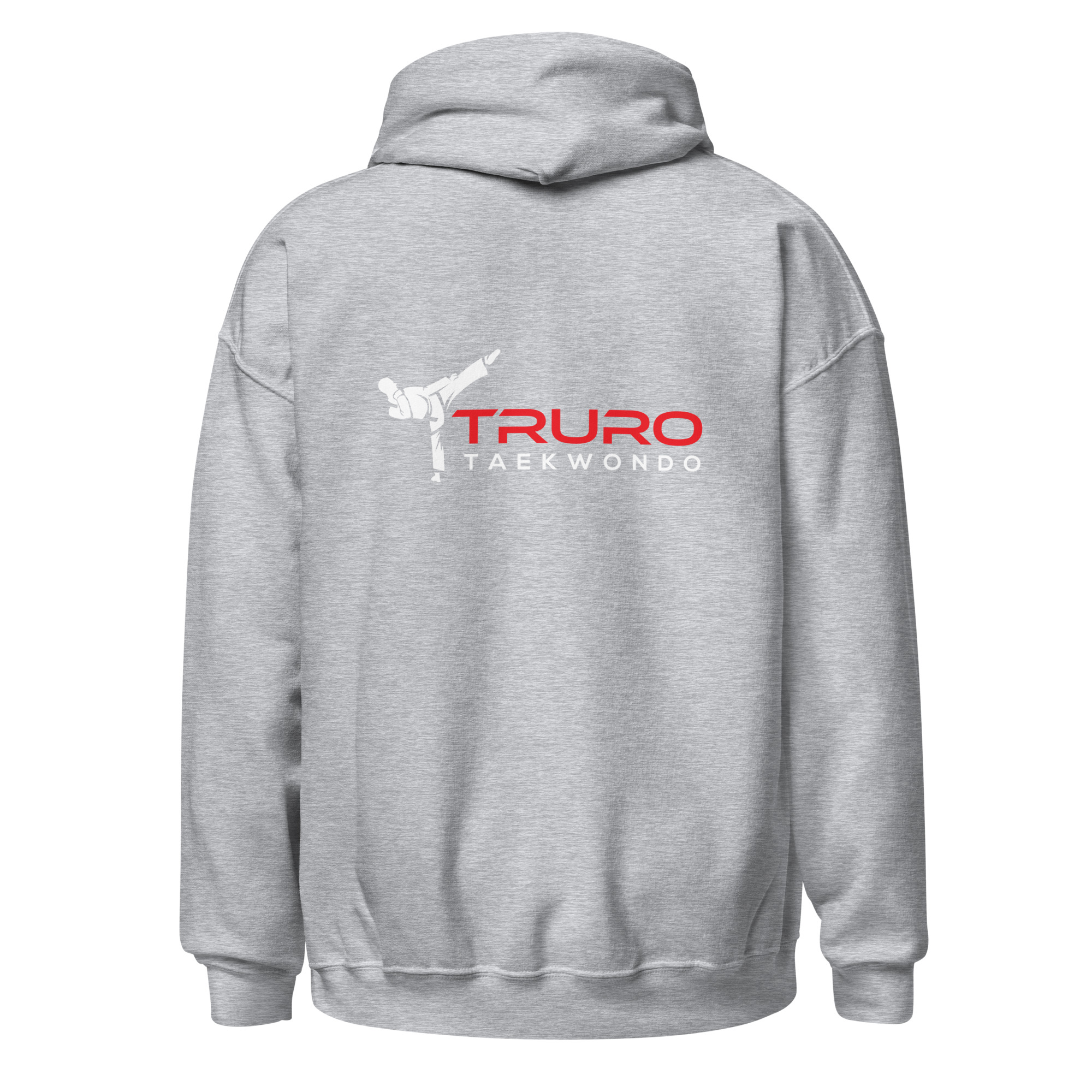 Sport Grey Hoodie - Back